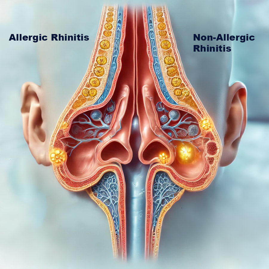 Allergic Rhinitis vs Non-Allergic Rhinitis - AllerGuard UK
